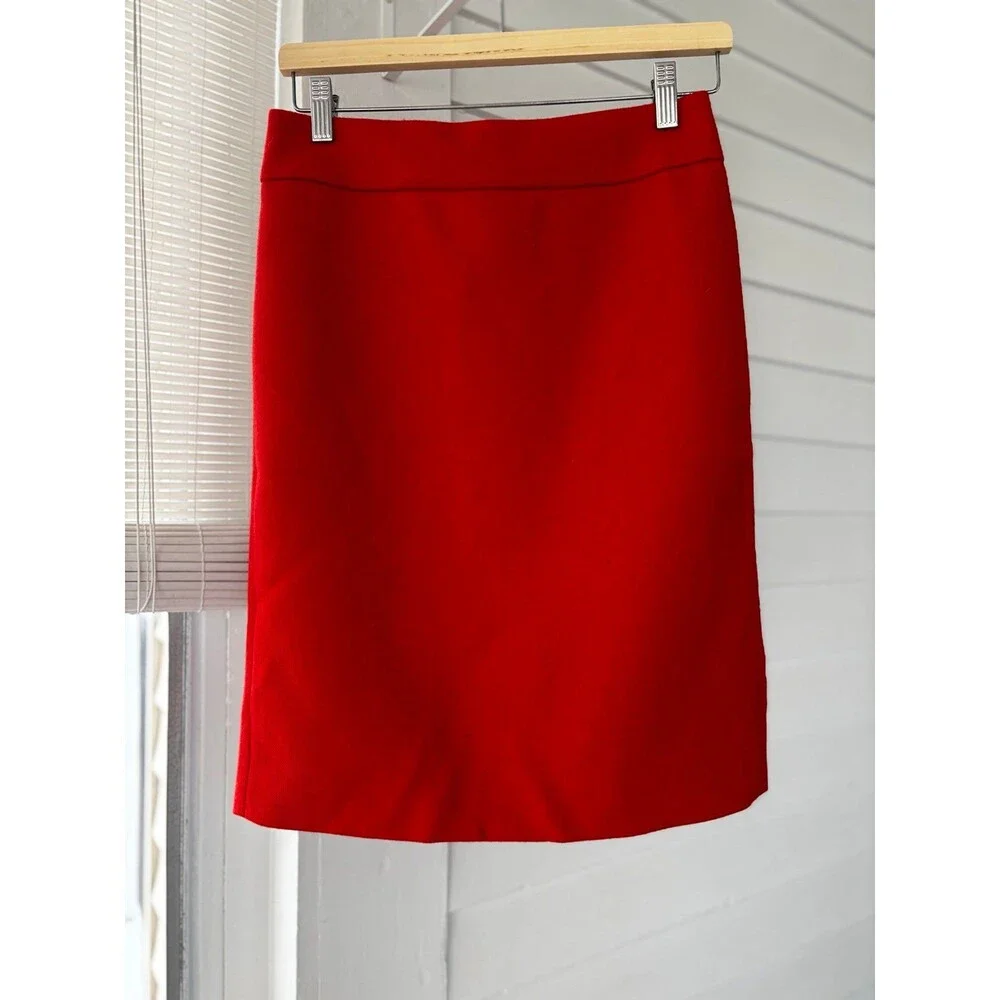 NWT Vintage J.Crew Wool Pencil Skirt